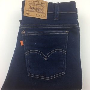 Vintage Levi’s 517 Blank Orange Tab Made in USA